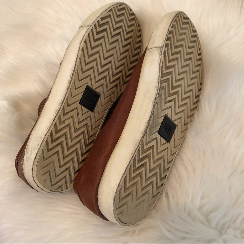 Frye Ludlow Leather Sneakers - Picture 7 of 7